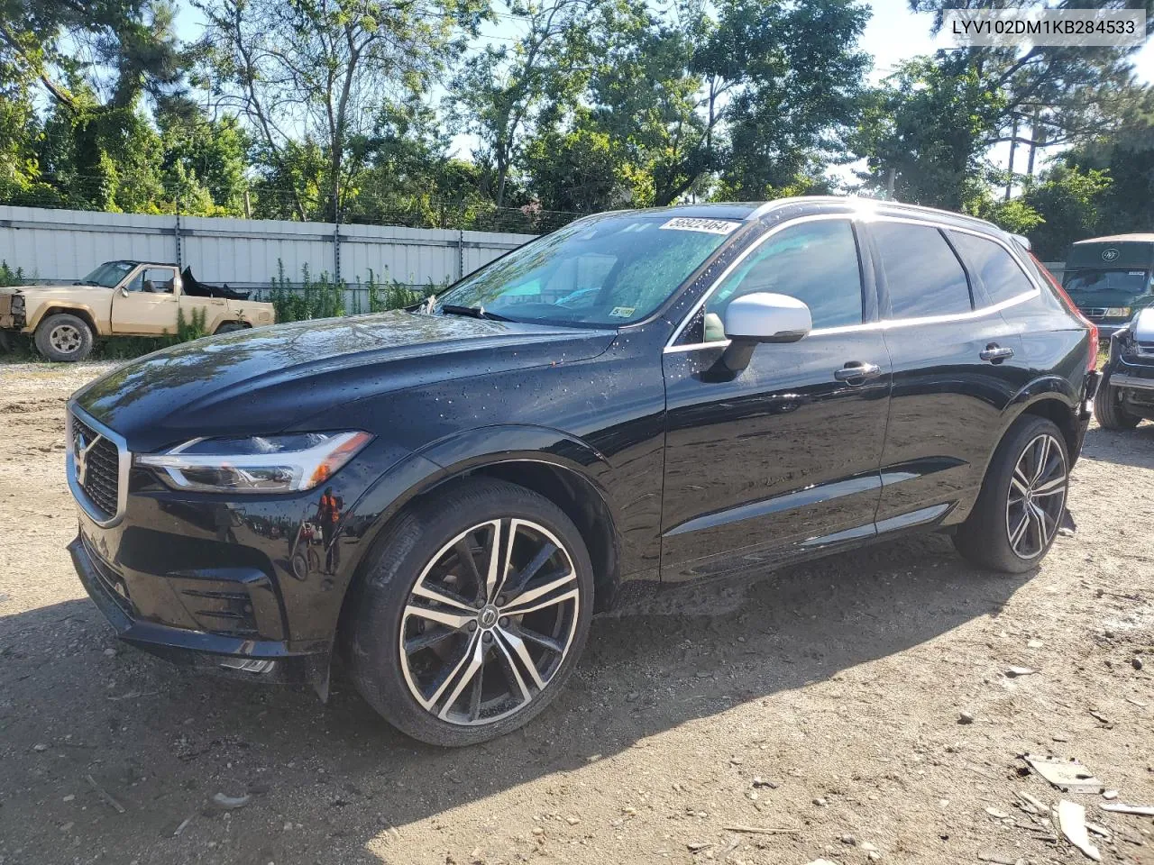 2019 Volvo Xc60 T5 R-Design VIN: LYV102DM1KB284533 Lot: 56922464