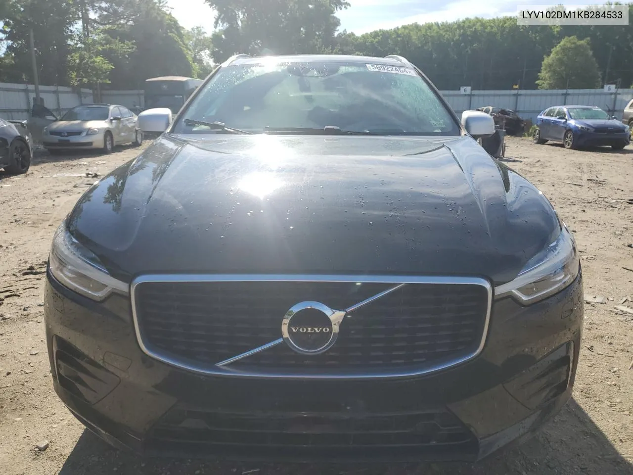 2019 Volvo Xc60 T5 R-Design VIN: LYV102DM1KB284533 Lot: 56922464