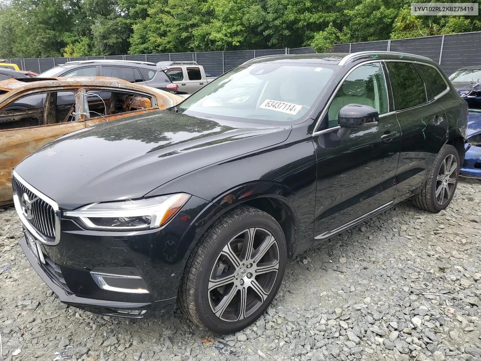 LYV102RL2KB275419 2019 Volvo Xc60 T5 Inscription