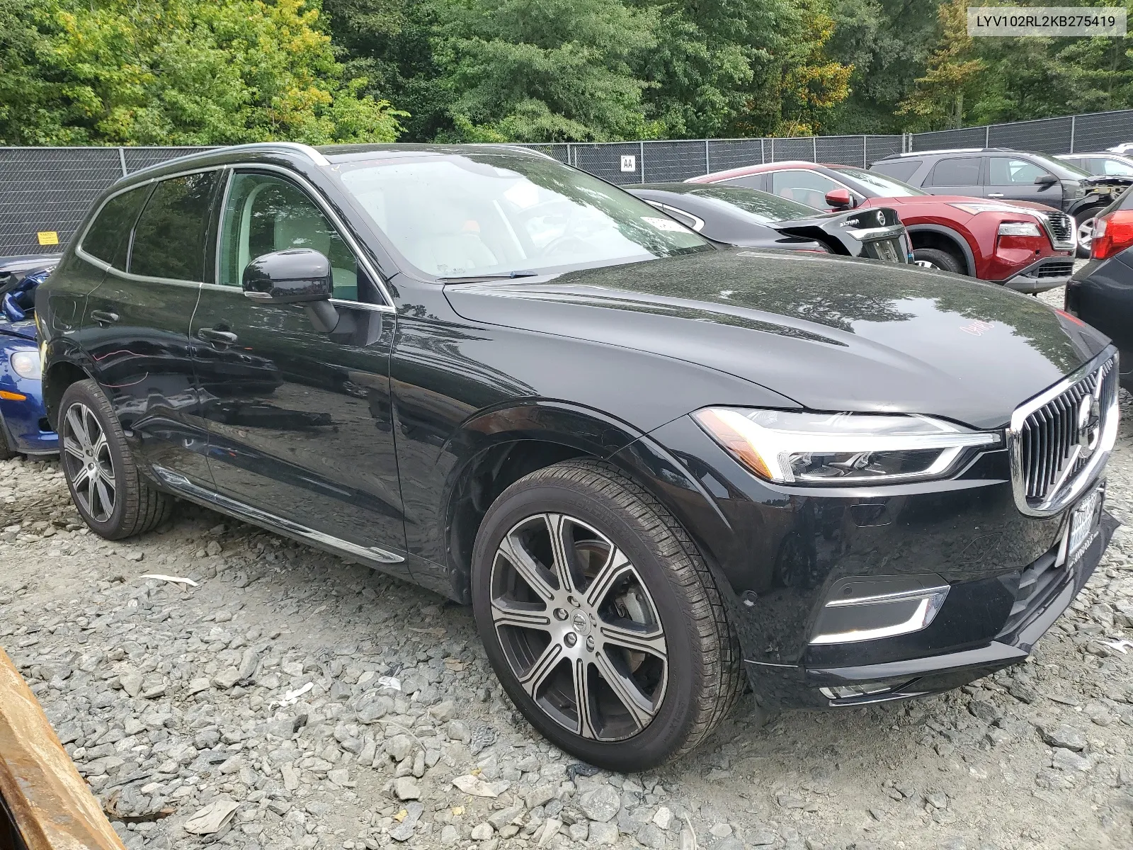 2019 Volvo Xc60 T5 Inscription VIN: LYV102RL2KB275419 Lot: 63437114