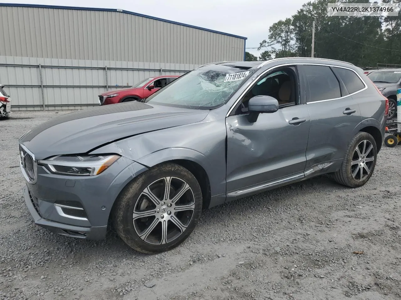 2019 Volvo Xc60 T6 Inscription VIN: YV4A22RL2K1374966 Lot: 71181824