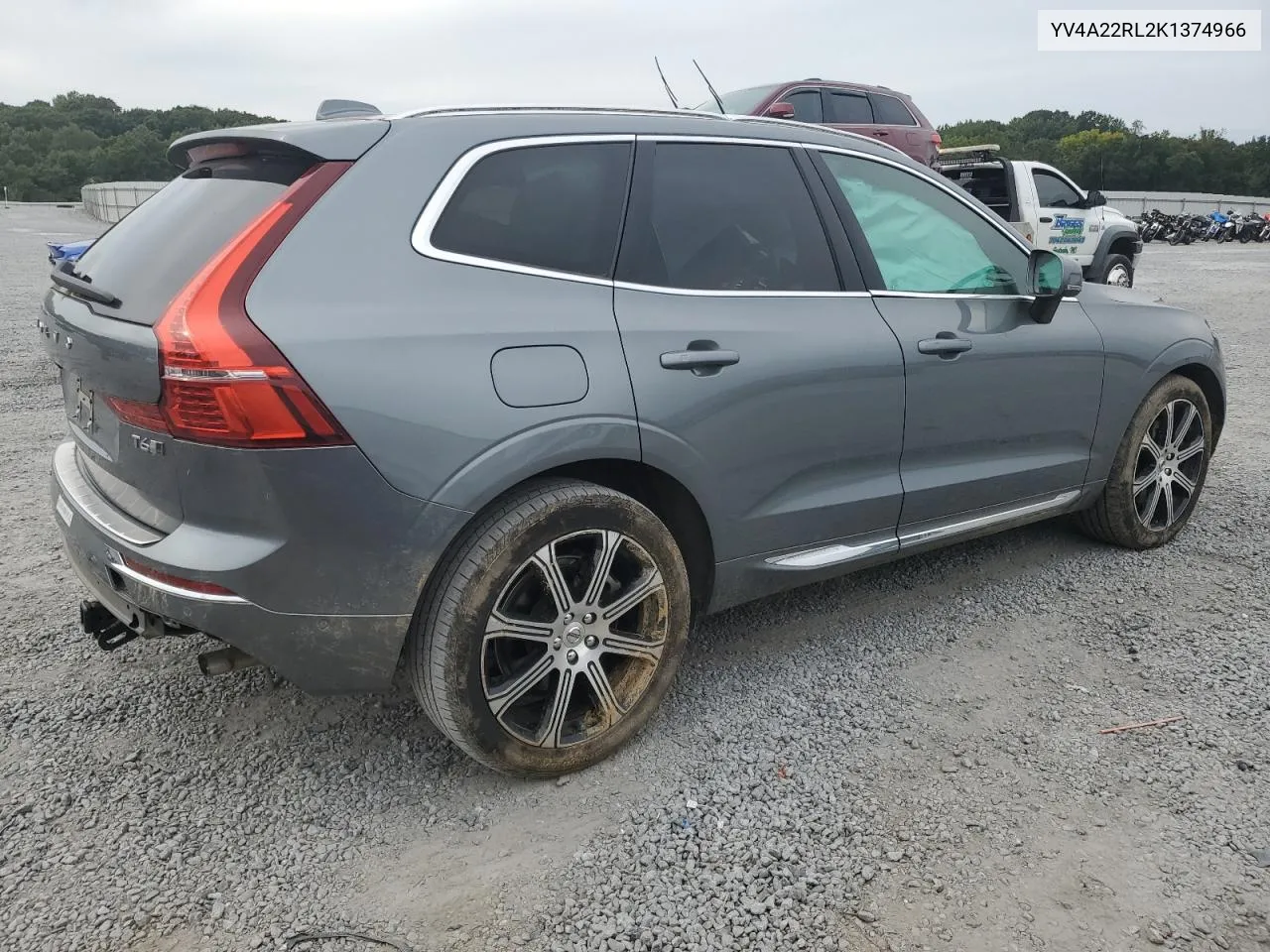 2019 Volvo Xc60 T6 Inscription VIN: YV4A22RL2K1374966 Lot: 71181824