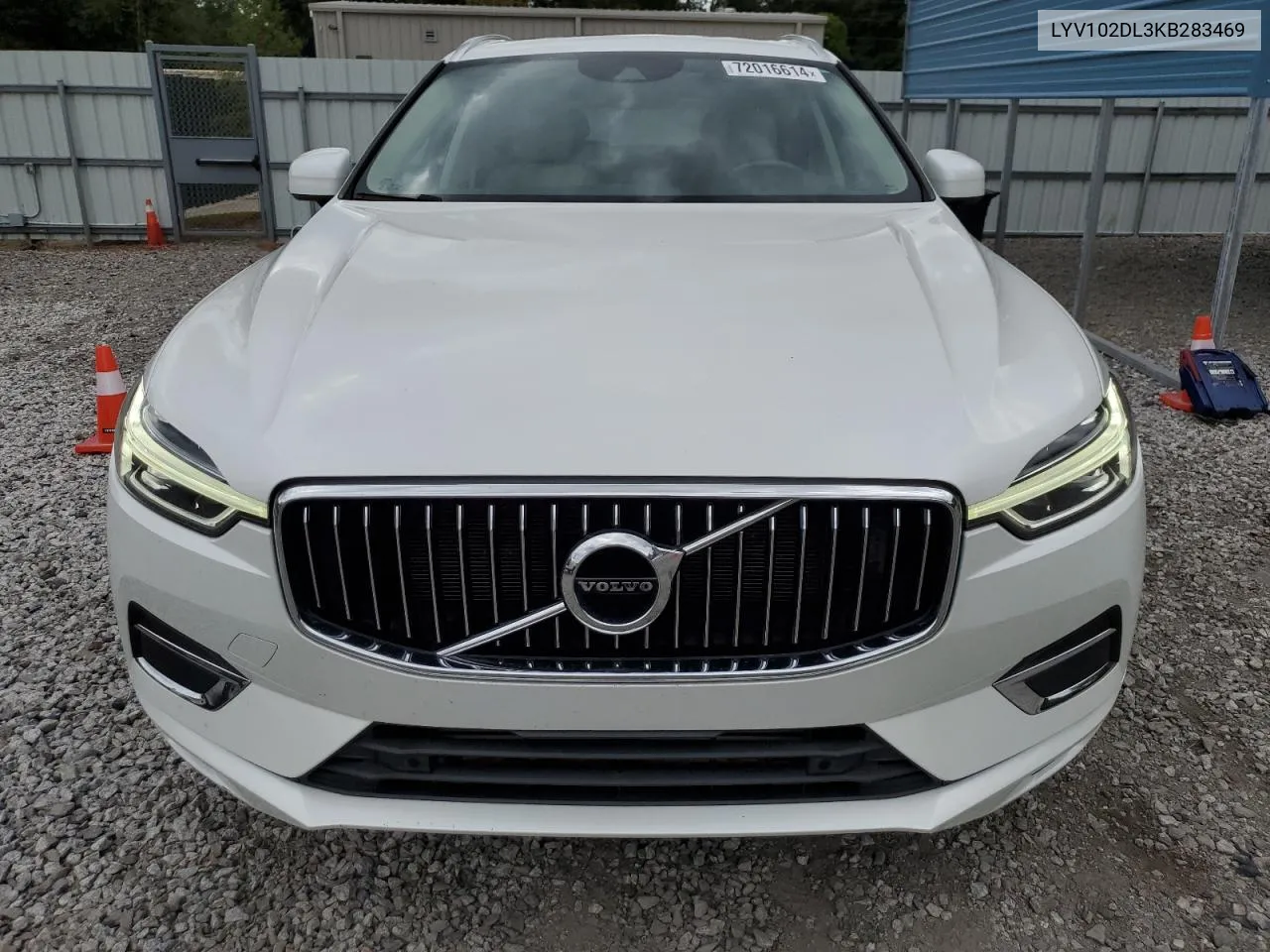 2019 Volvo Xc60 T5 Inscription VIN: LYV102DL3KB283469 Lot: 72016614