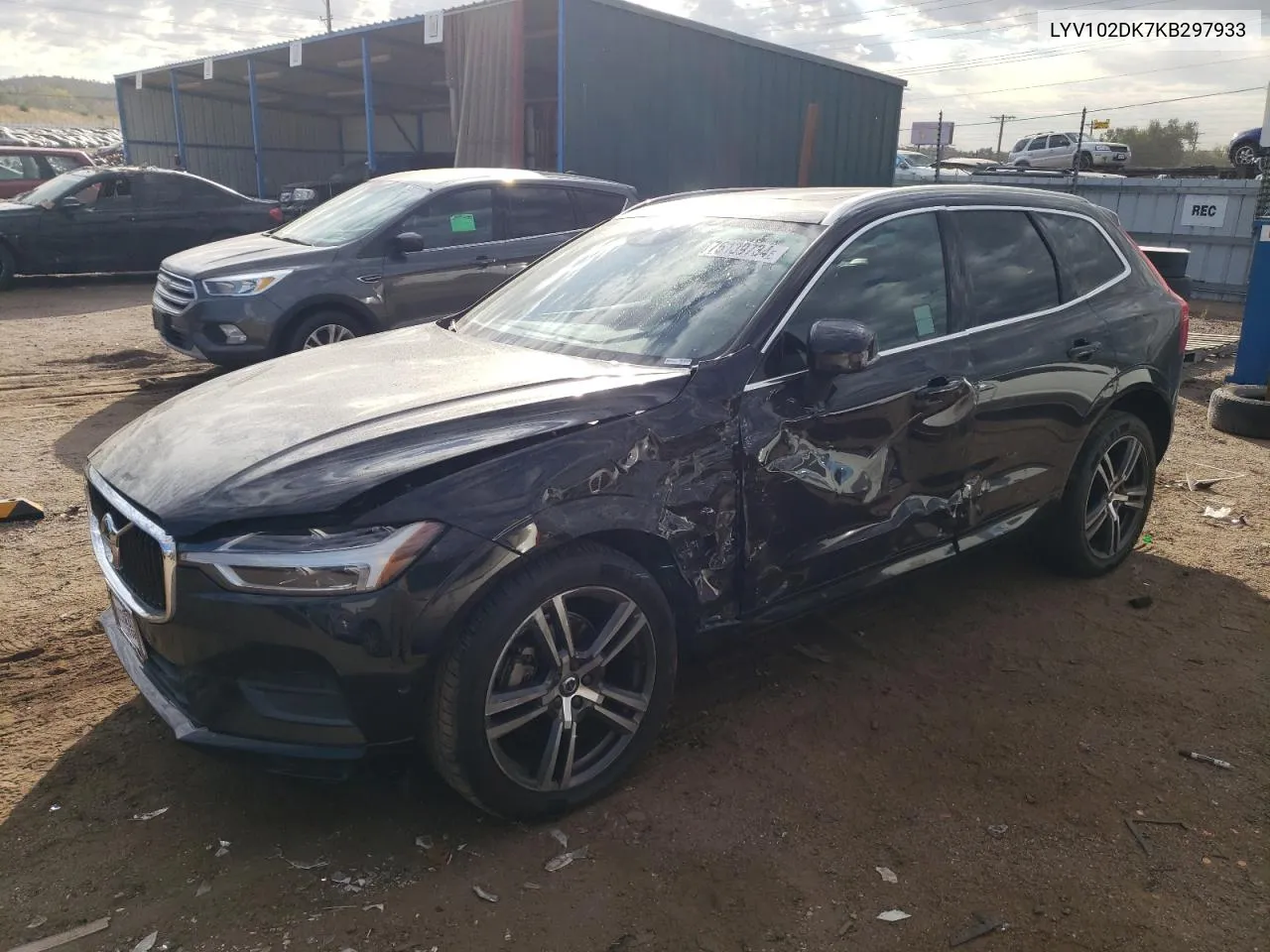 2019 Volvo Xc60 T5 Momentum VIN: LYV102DK7KB297933 Lot: 76139734