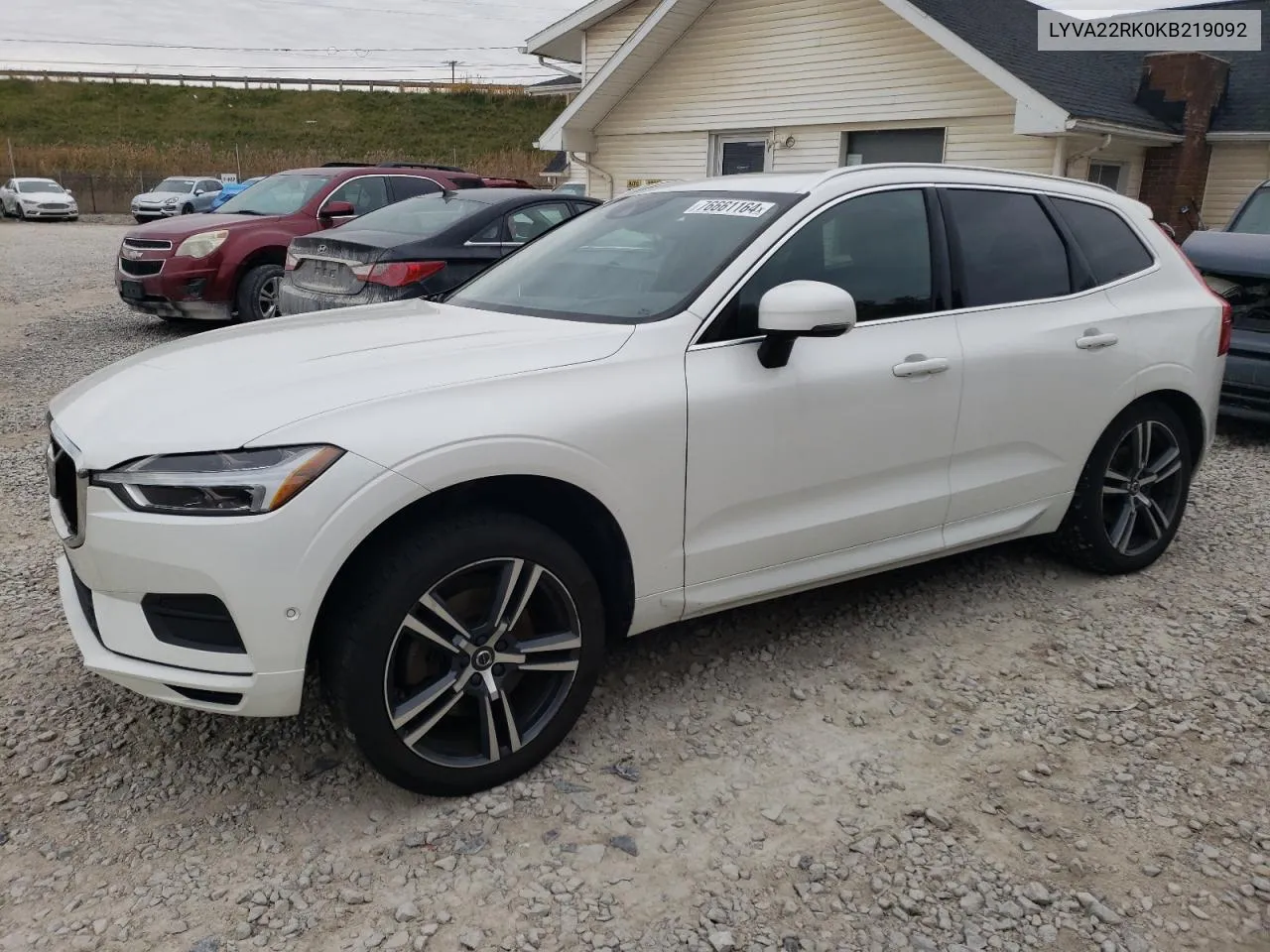 2019 Volvo Xc60 T6 Momentum VIN: LYVA22RK0KB219092 Lot: 76661164