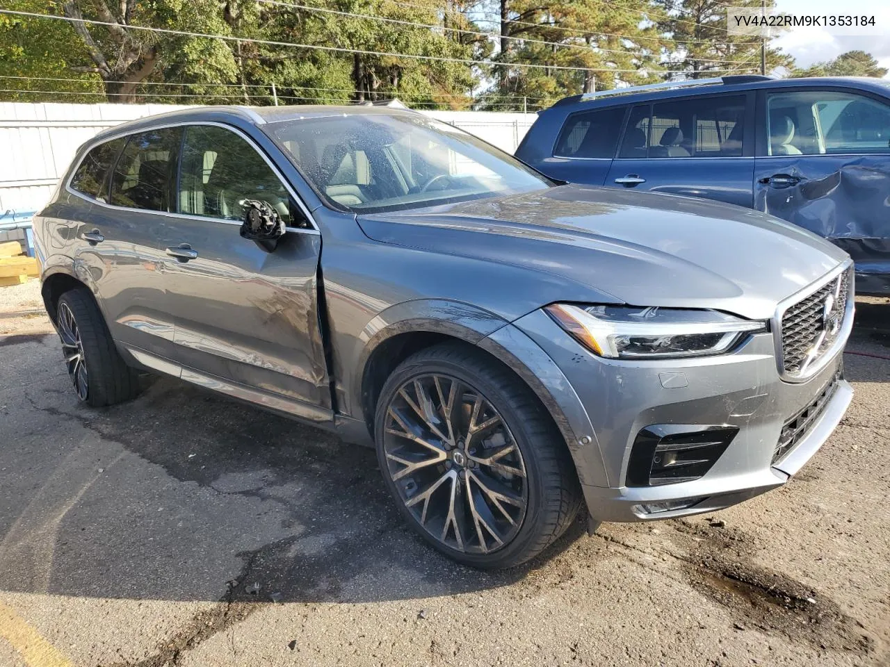 2019 Volvo Xc60 T6 R-Design VIN: YV4A22RM9K1353184 Lot: 78284444