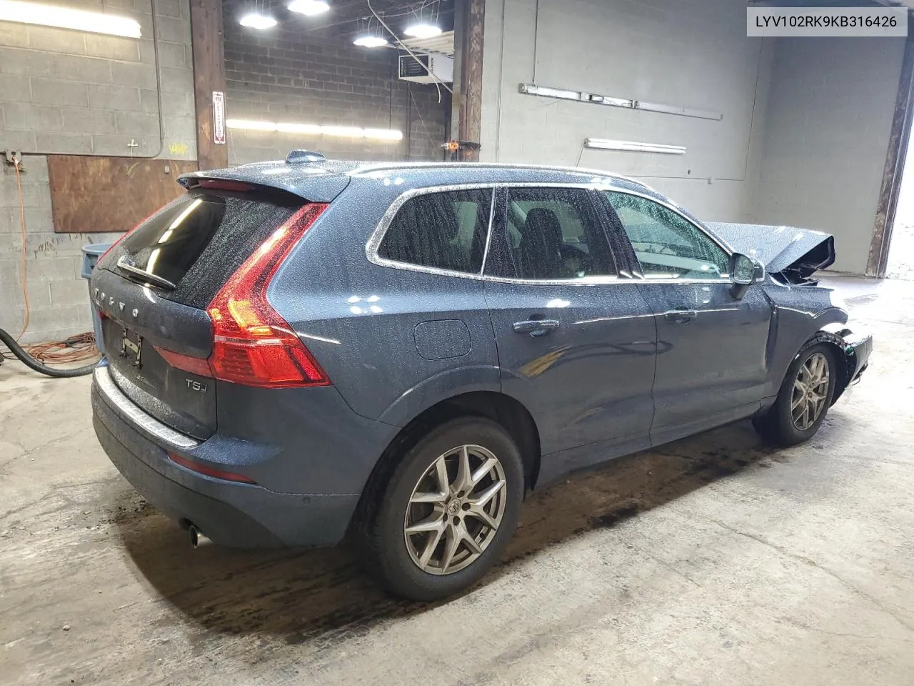 2019 Volvo Xc60 T5 VIN: LYV102RK9KB316426 Lot: 79498444