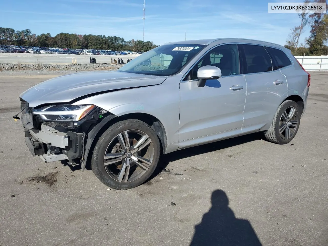 LYV102DK9KB325618 2019 Volvo Xc60 T5 Momentum