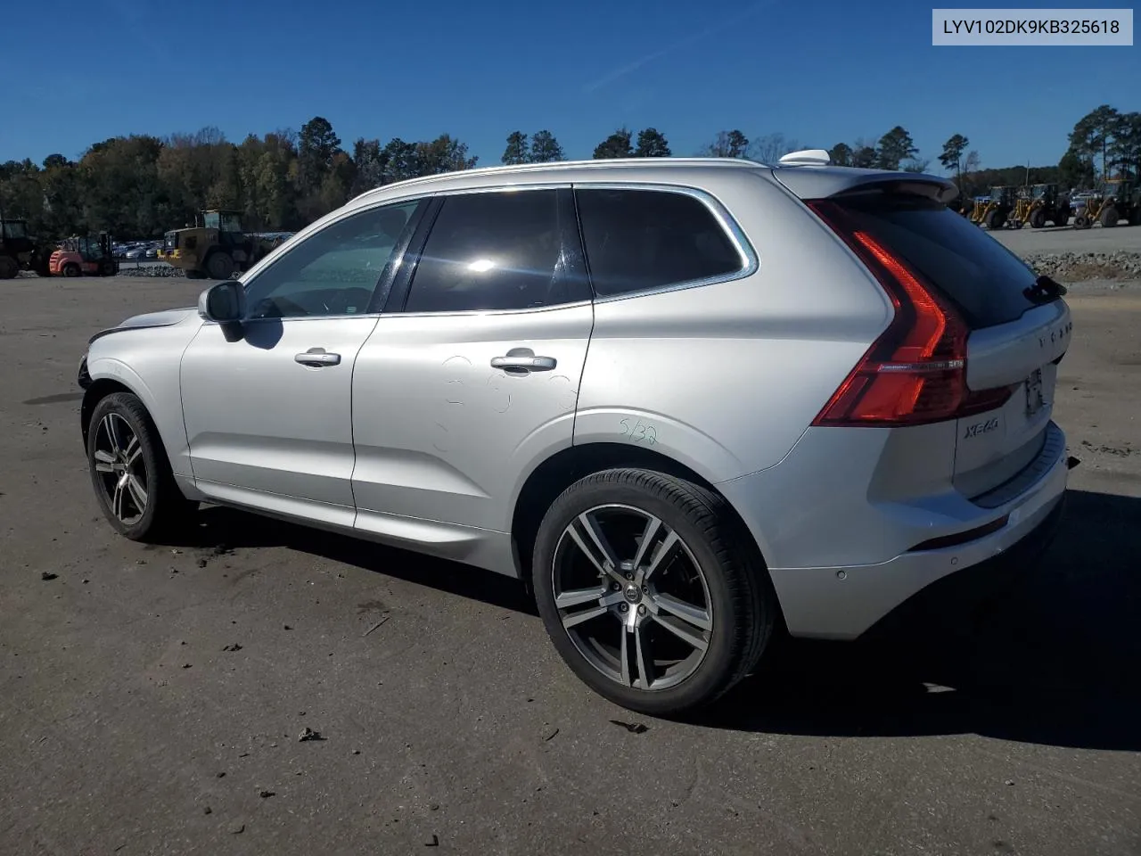 LYV102DK9KB325618 2019 Volvo Xc60 T5 Momentum