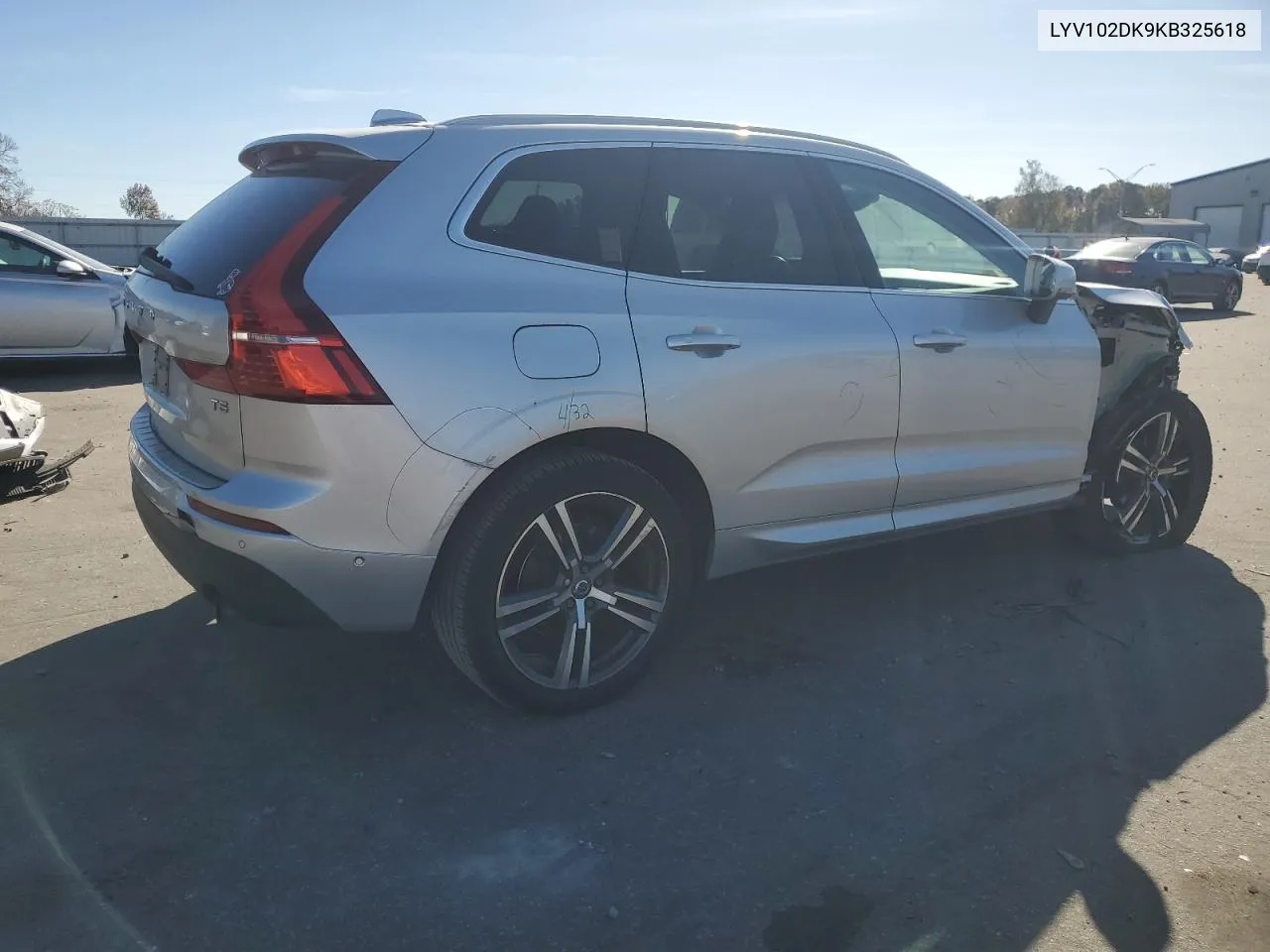 LYV102DK9KB325618 2019 Volvo Xc60 T5 Momentum