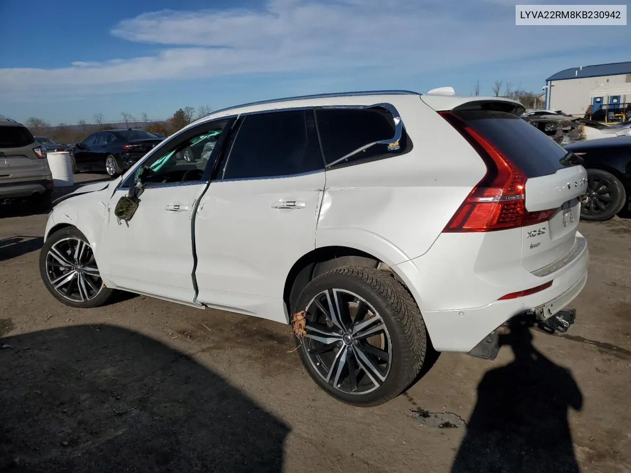 2019 Volvo Xc60 T6 R-Design VIN: LYVA22RM8KB230942 Lot: 81098054