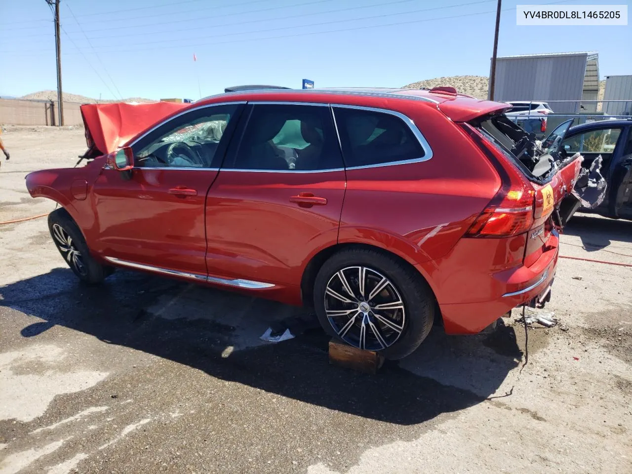 2020 Volvo Xc60 T8 Inscription VIN: YV4BR0DL8L1465205 Lot: 52360134