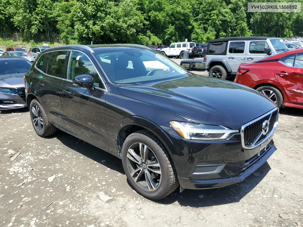 2020 Volvo Xc60 T5 Momentum VIN: YV4102RK0L1558852 Lot: 57423744