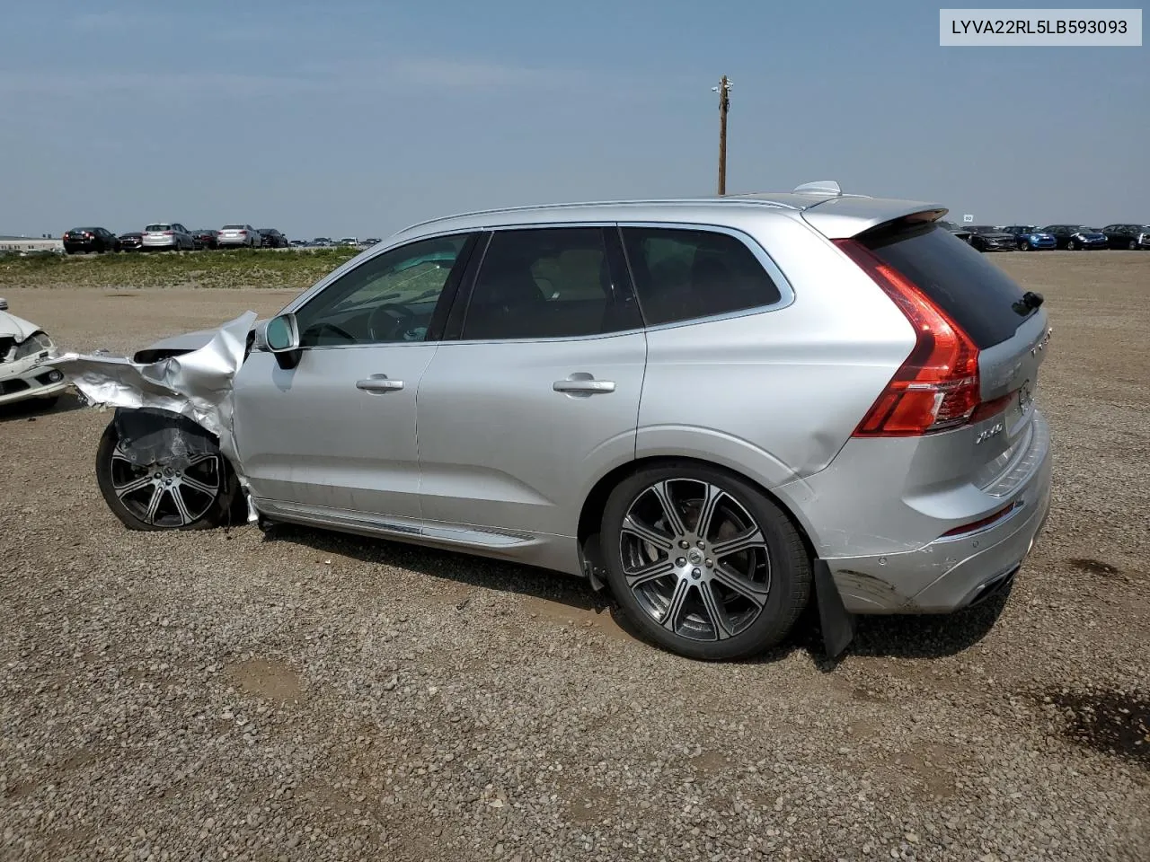 2020 Volvo Xc60 T6 Inscription VIN: LYVA22RL5LB593093 Lot: 64277533