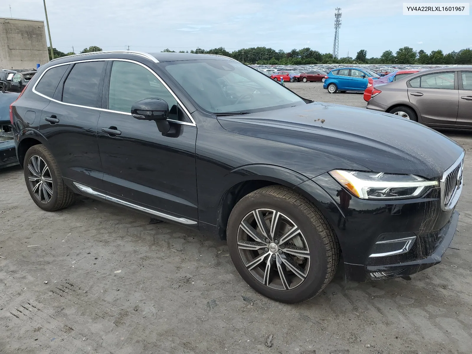 2020 Volvo Xc60 T6 Inscription VIN: YV4A22RLXL1601967 Lot: 68008154