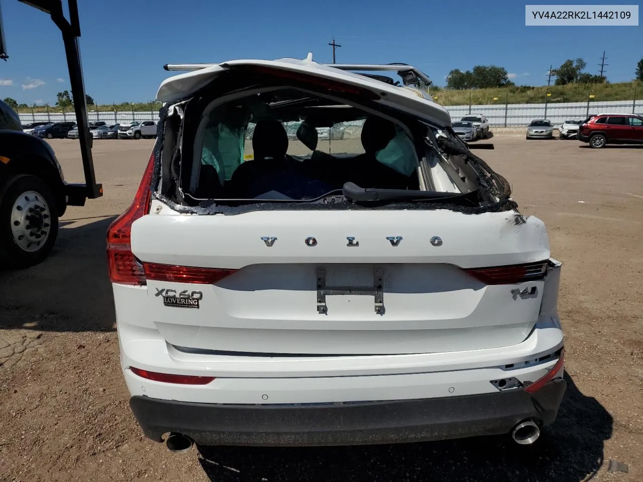 2020 Volvo Xc60 T6 Momentum VIN: YV4A22RK2L1442109 Lot: 68804024