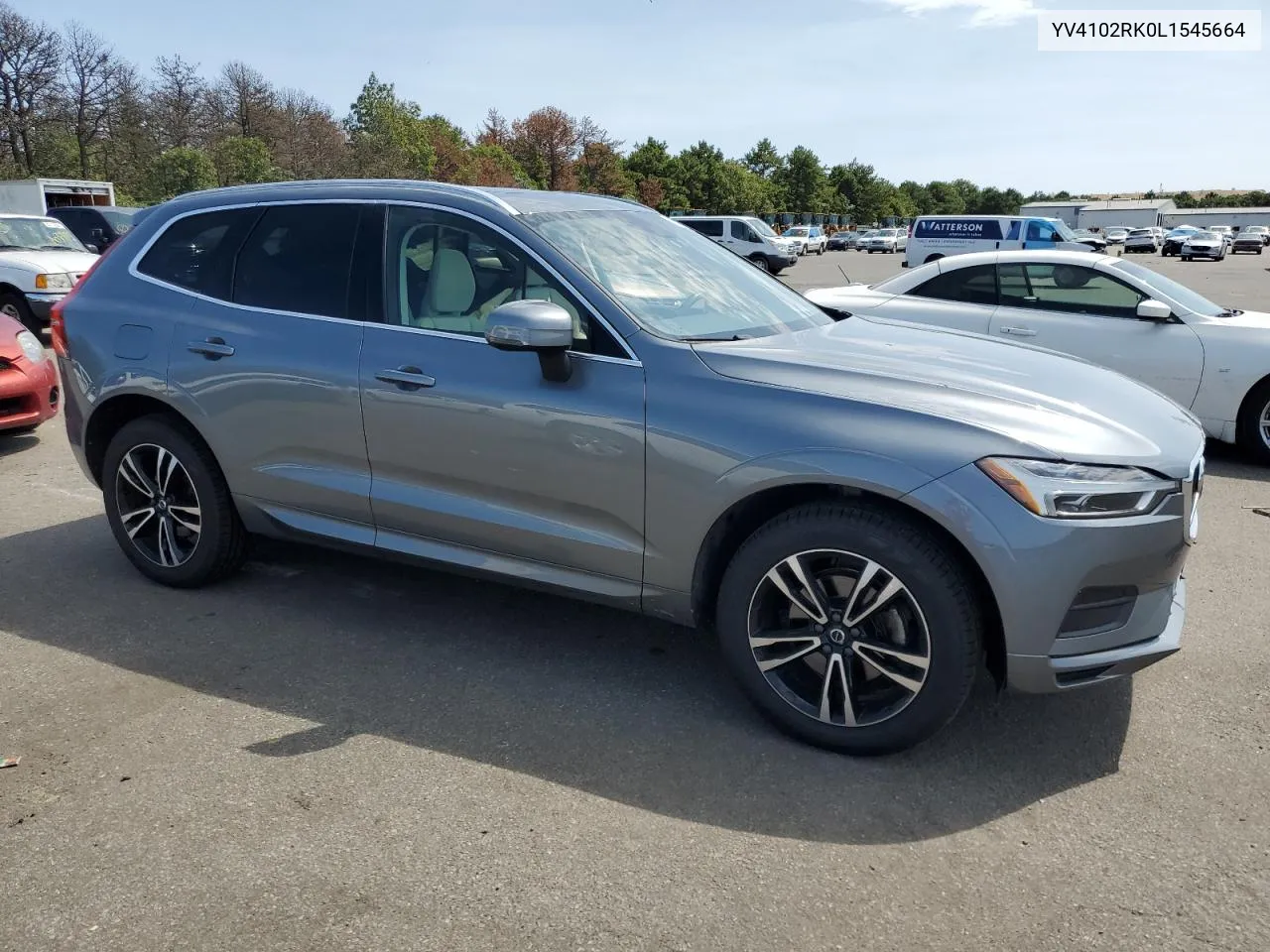 2020 Volvo Xc60 T5 Momentum VIN: YV4102RK0L1545664 Lot: 68909294