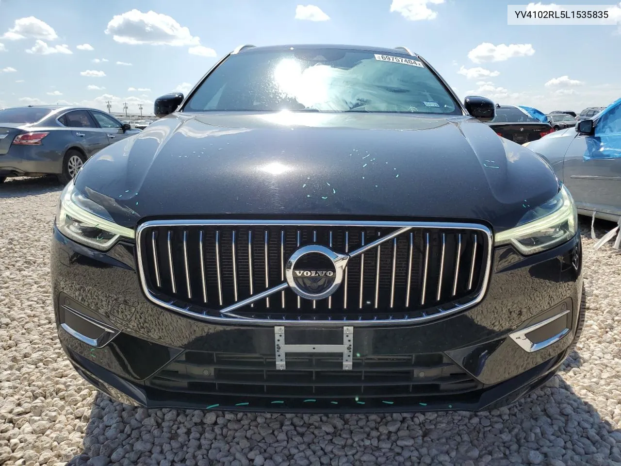 2020 Volvo Xc60 T5 Inscription VIN: YV4102RL5L1535835 Lot: 69757404