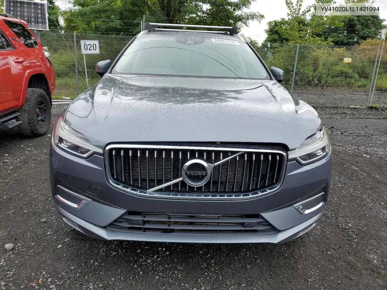 2020 Volvo Xc60 T5 Inscription VIN: YV4102DL1L1421094 Lot: 69822114