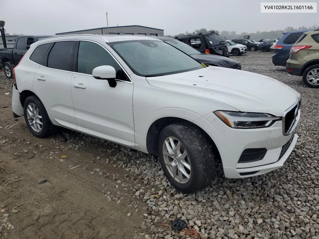 2020 Volvo Xc60 T5 Momentum VIN: YV4102RK2L1601166 Lot: 70684444