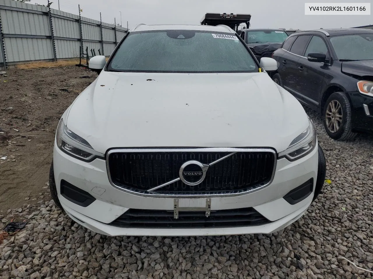 2020 Volvo Xc60 T5 Momentum VIN: YV4102RK2L1601166 Lot: 70684444