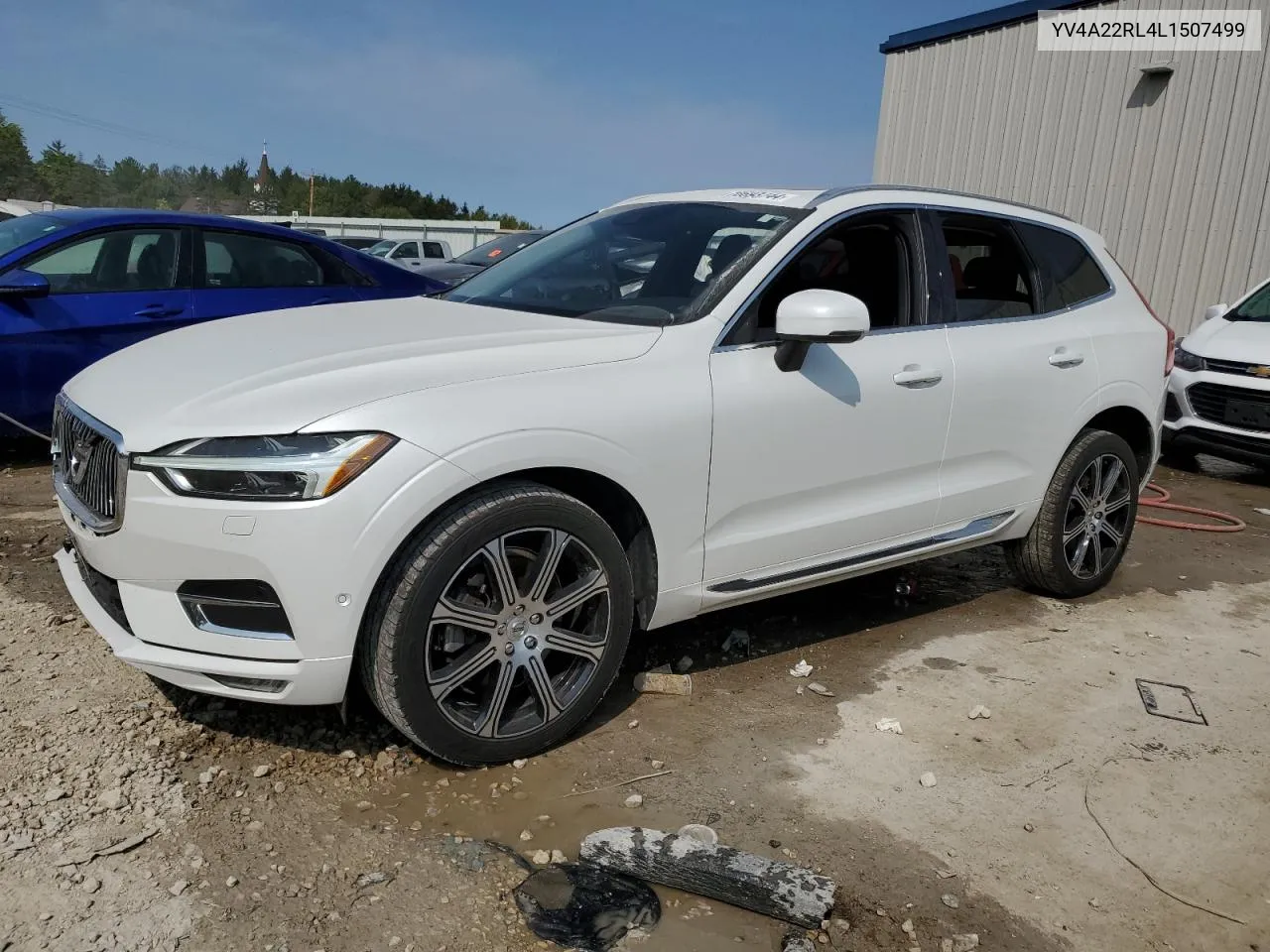 2020 Volvo Xc60 T6 Inscription VIN: YV4A22RL4L1507499 Lot: 70693744