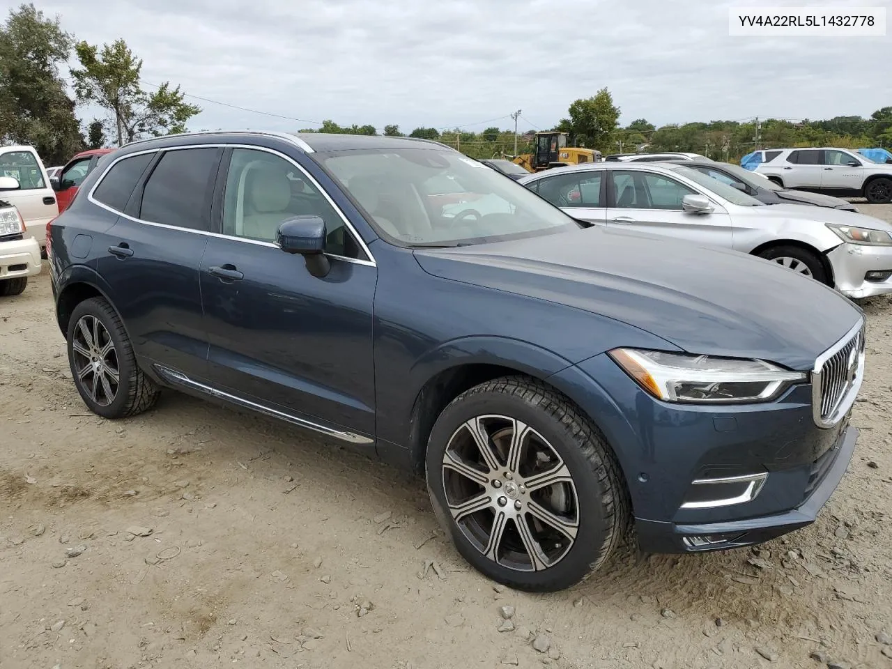 2020 Volvo Xc60 T6 Inscription VIN: YV4A22RL5L1432778 Lot: 71290274