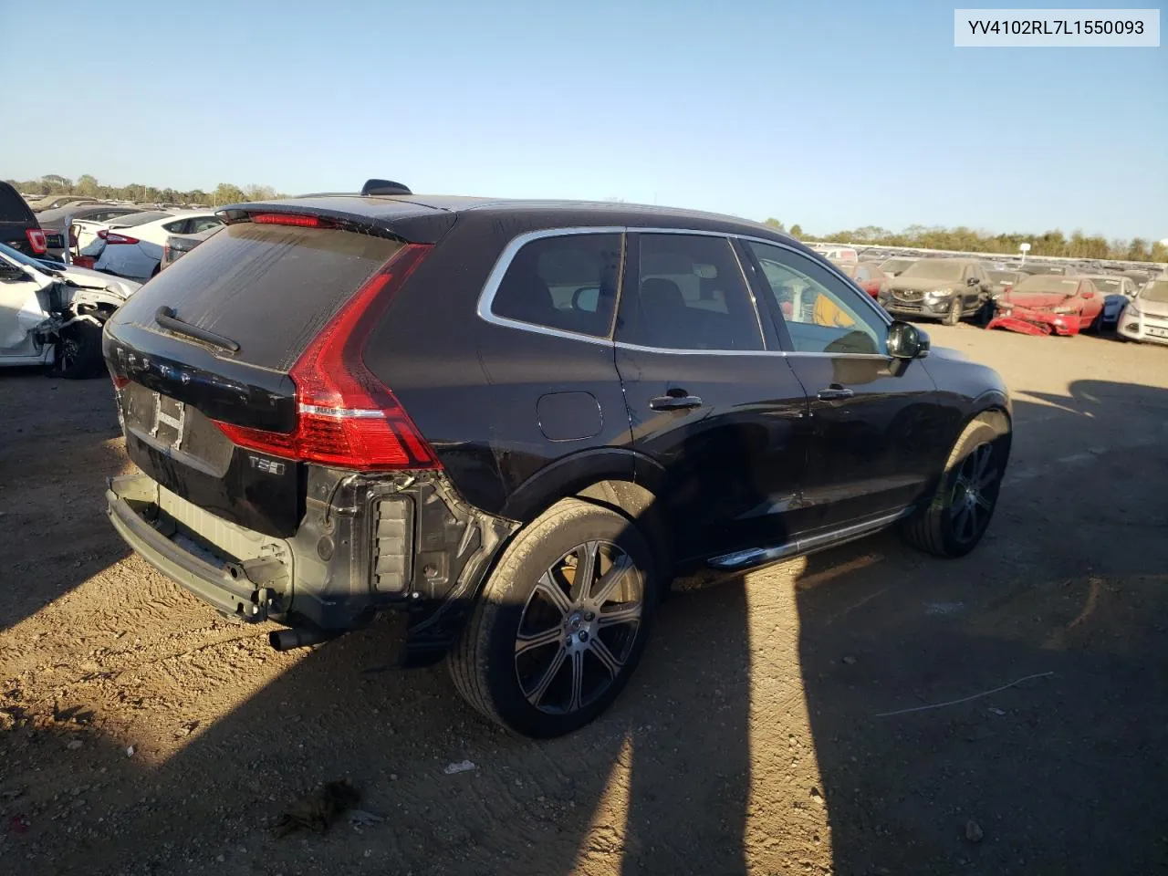 2020 Volvo Xc60 T5 Inscription VIN: YV4102RL7L1550093 Lot: 72626384