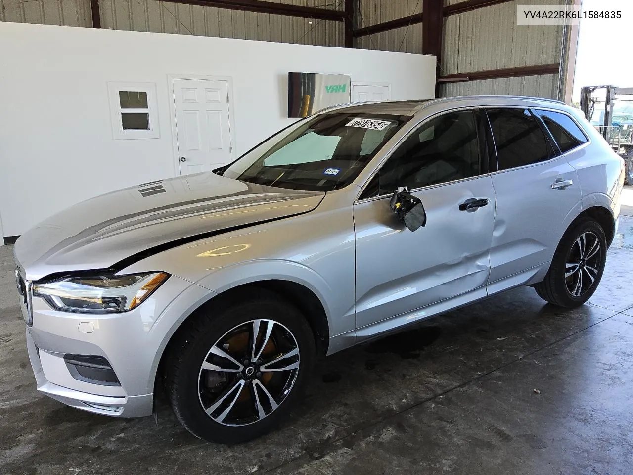 2020 Volvo Xc60 T6 Momentum VIN: YV4A22RK6L1584835 Lot: 72976354