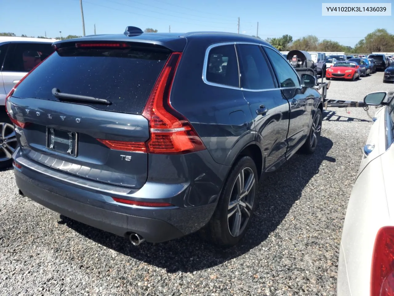 2020 Volvo Xc60 T5 Momentum VIN: YV4102DK3L1436039 Lot: 74074424