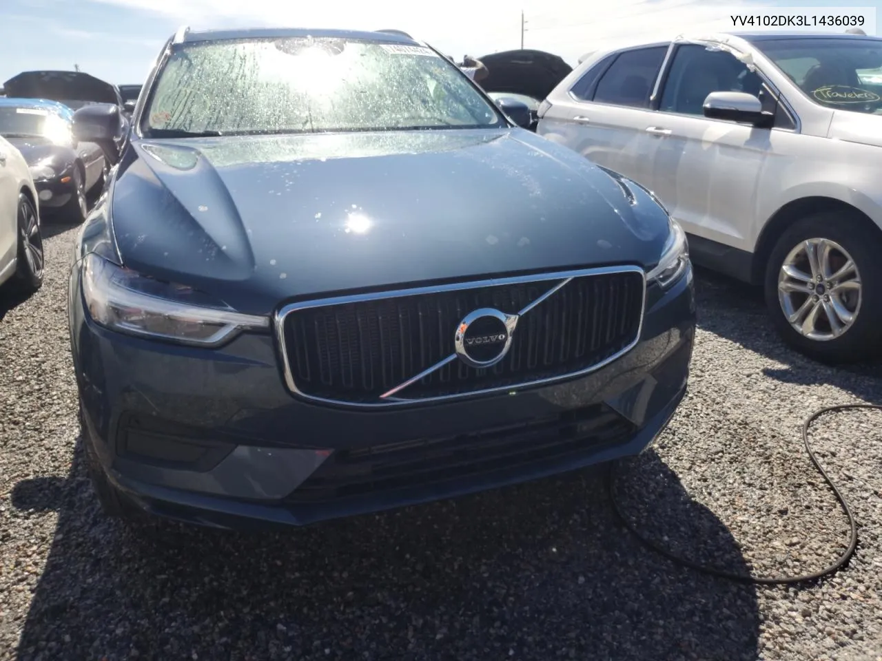 2020 Volvo Xc60 T5 Momentum VIN: YV4102DK3L1436039 Lot: 74074424