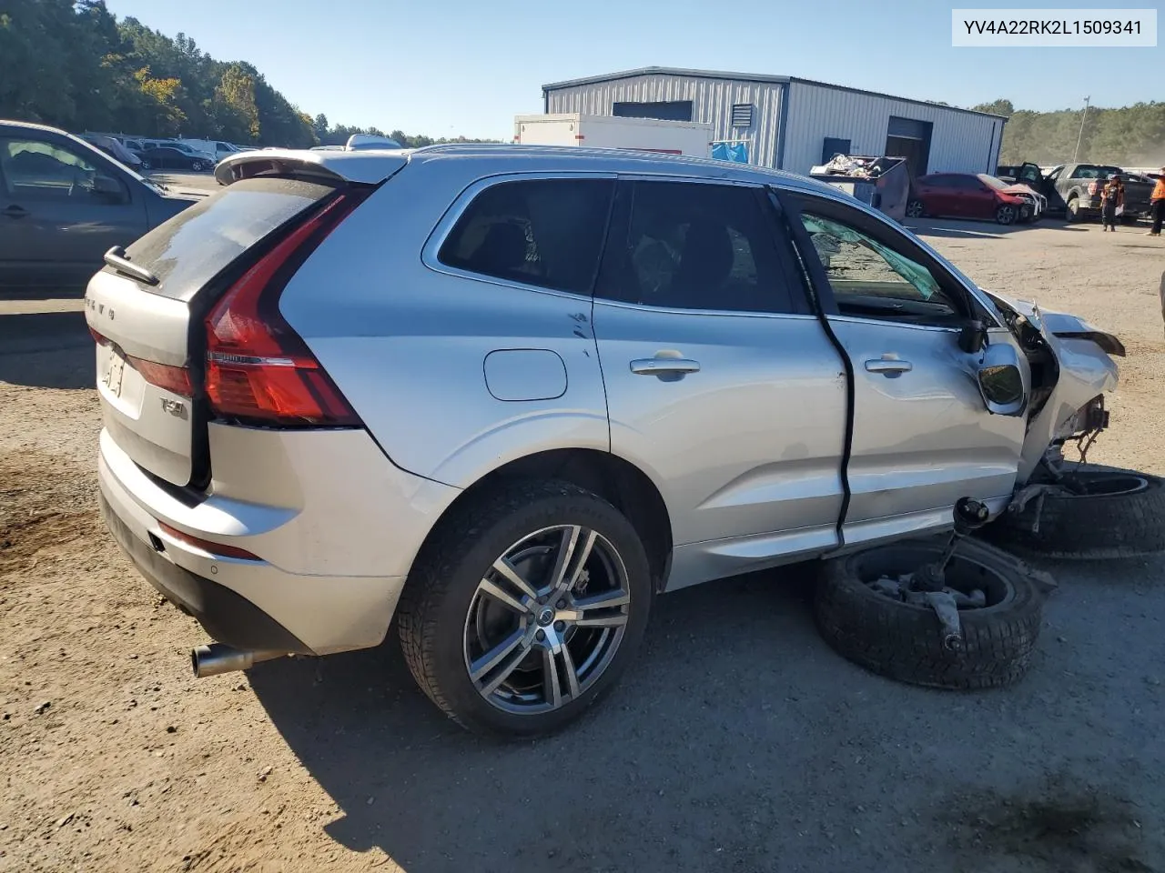 2020 Volvo Xc60 T6 Momentum VIN: YV4A22RK2L1509341 Lot: 76670324