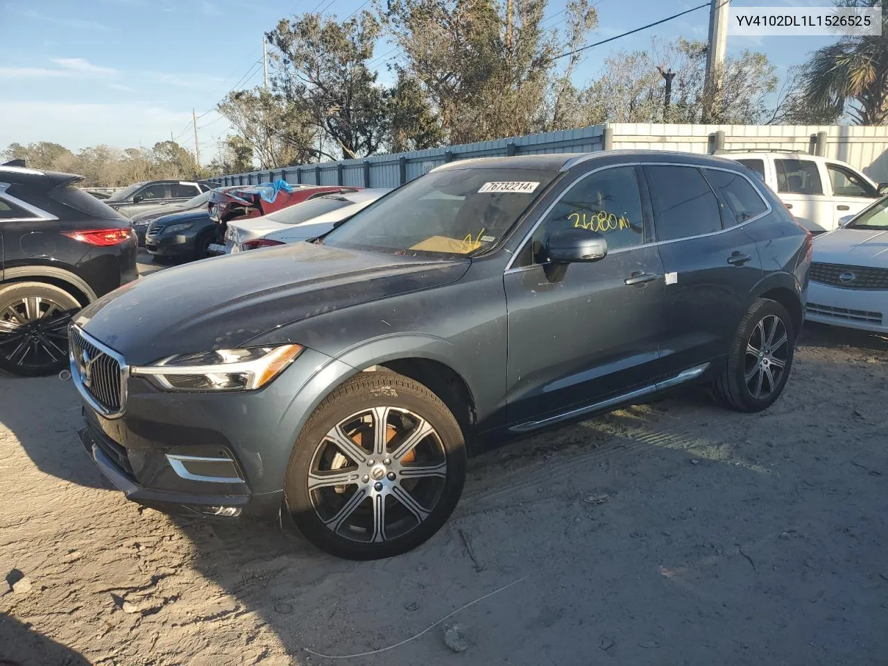 YV4102DL1L1526525 2020 Volvo Xc60 T5 Inscription