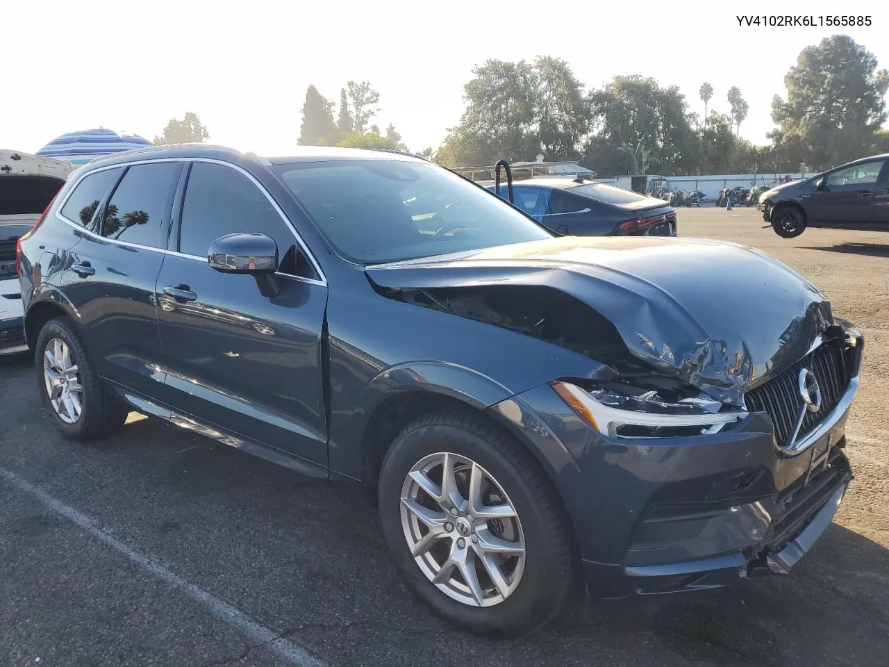 2020 Volvo Xc60 T5 Momentum VIN: YV4102RK6L1565885 Lot: 77866724