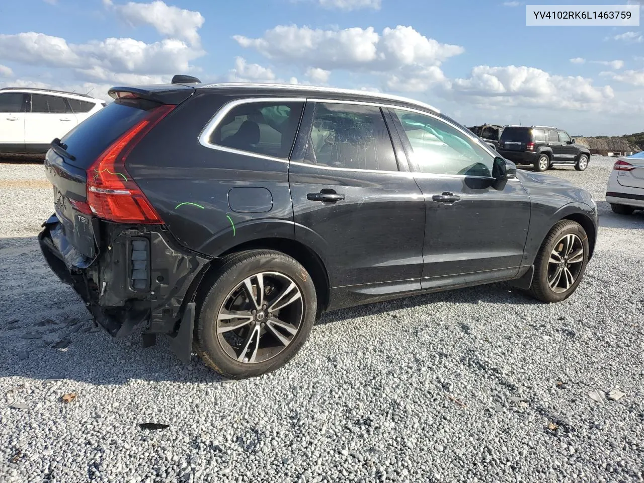 2020 Volvo Xc60 T5 Momentum VIN: YV4102RK6L1463759 Lot: 78868784