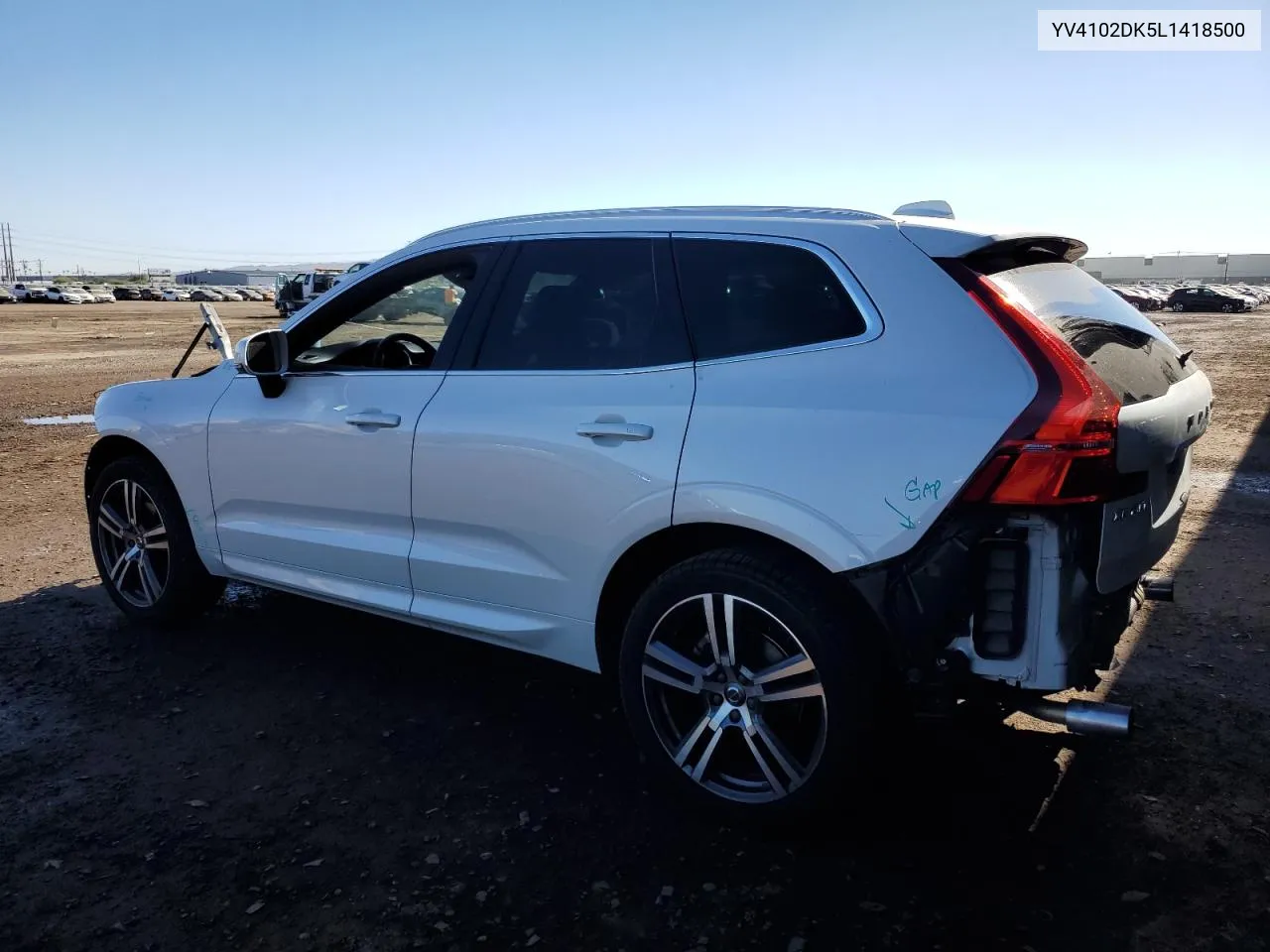 2020 Volvo Xc60 T5 Momentum VIN: YV4102DK5L1418500 Lot: 80958414