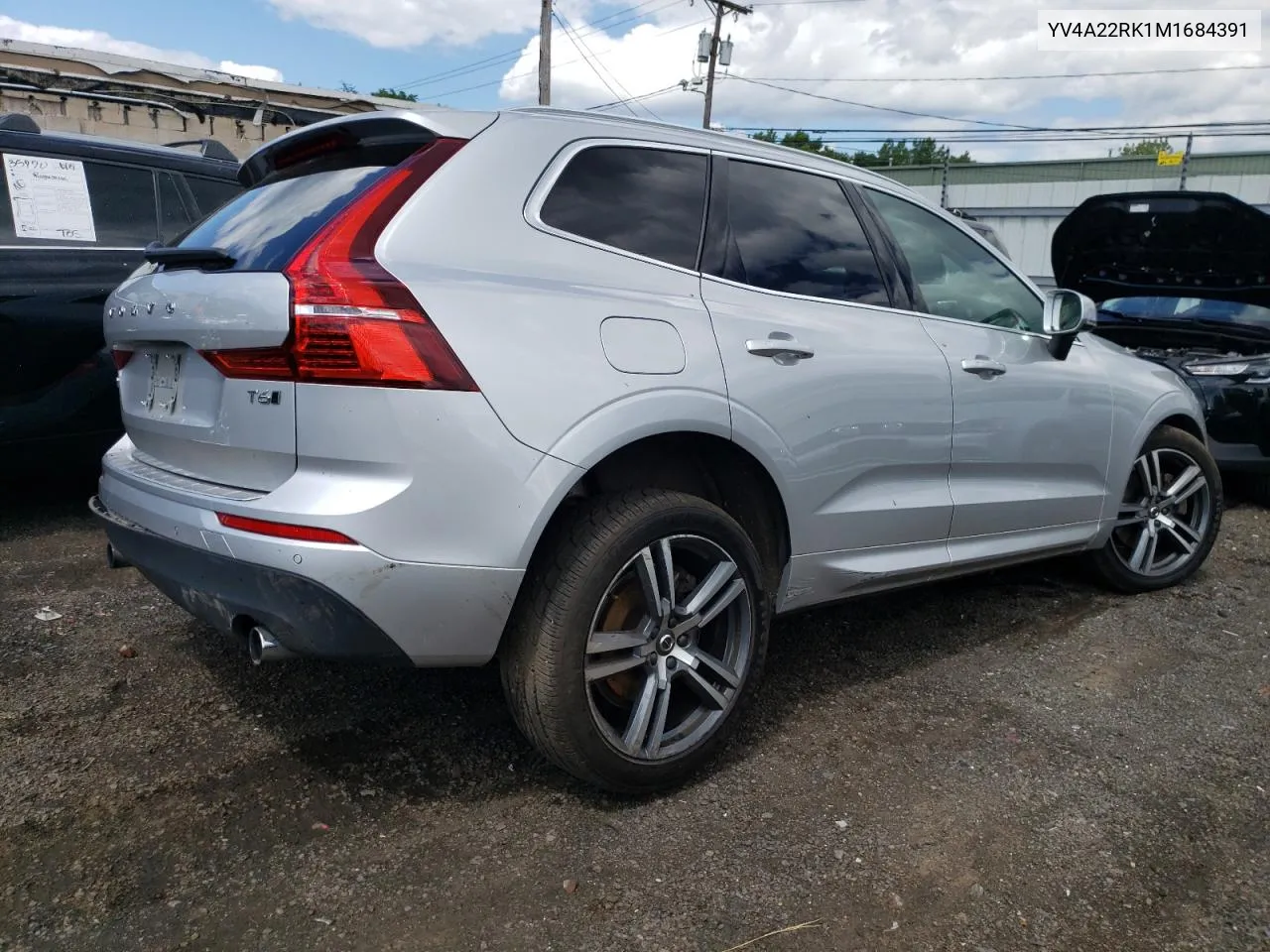 2021 Volvo Xc60 T6 Momentum VIN: YV4A22RK1M1684391 Lot: 61028104