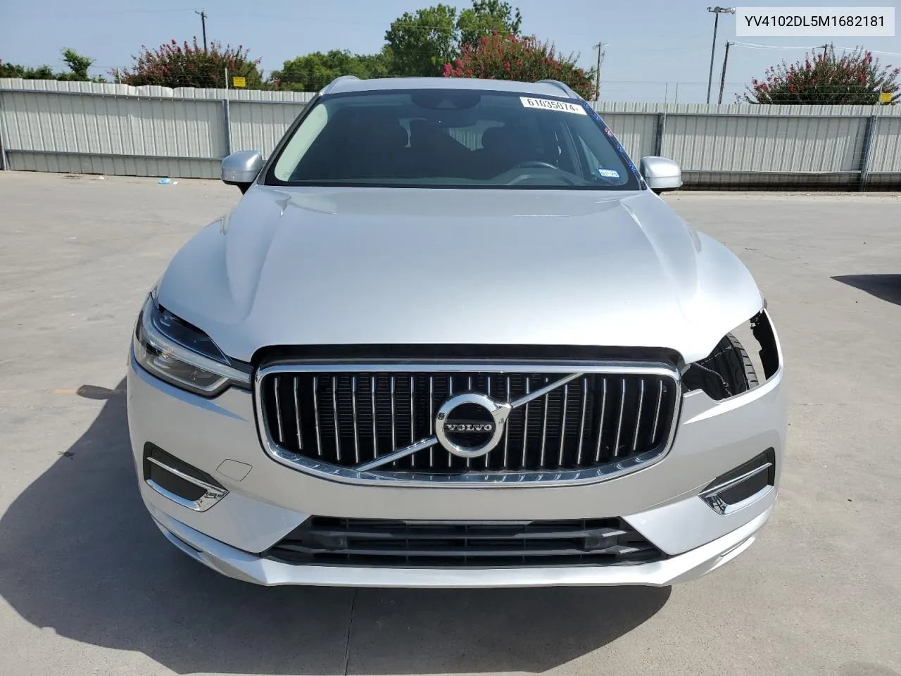 YV4102DL5M1682181 2021 Volvo Xc60 T5 Inscription