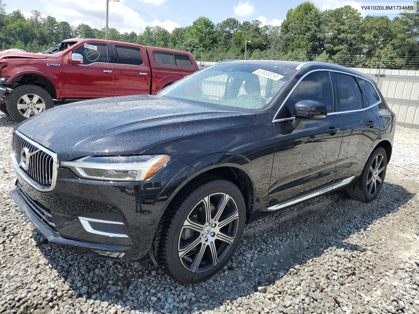 2021 Volvo Xc60 T5 Inscription VIN: YV4102DL8M1734659 Lot: 67033314