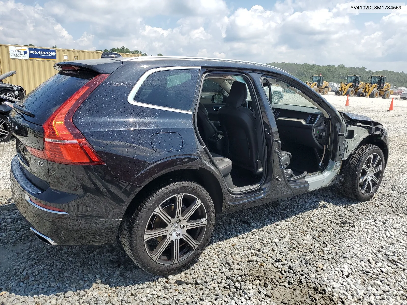 2021 Volvo Xc60 T5 Inscription VIN: YV4102DL8M1734659 Lot: 67033314