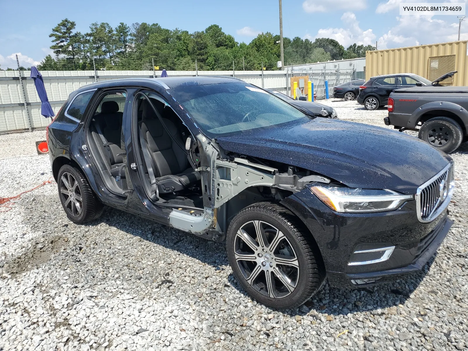 2021 Volvo Xc60 T5 Inscription VIN: YV4102DL8M1734659 Lot: 67033314