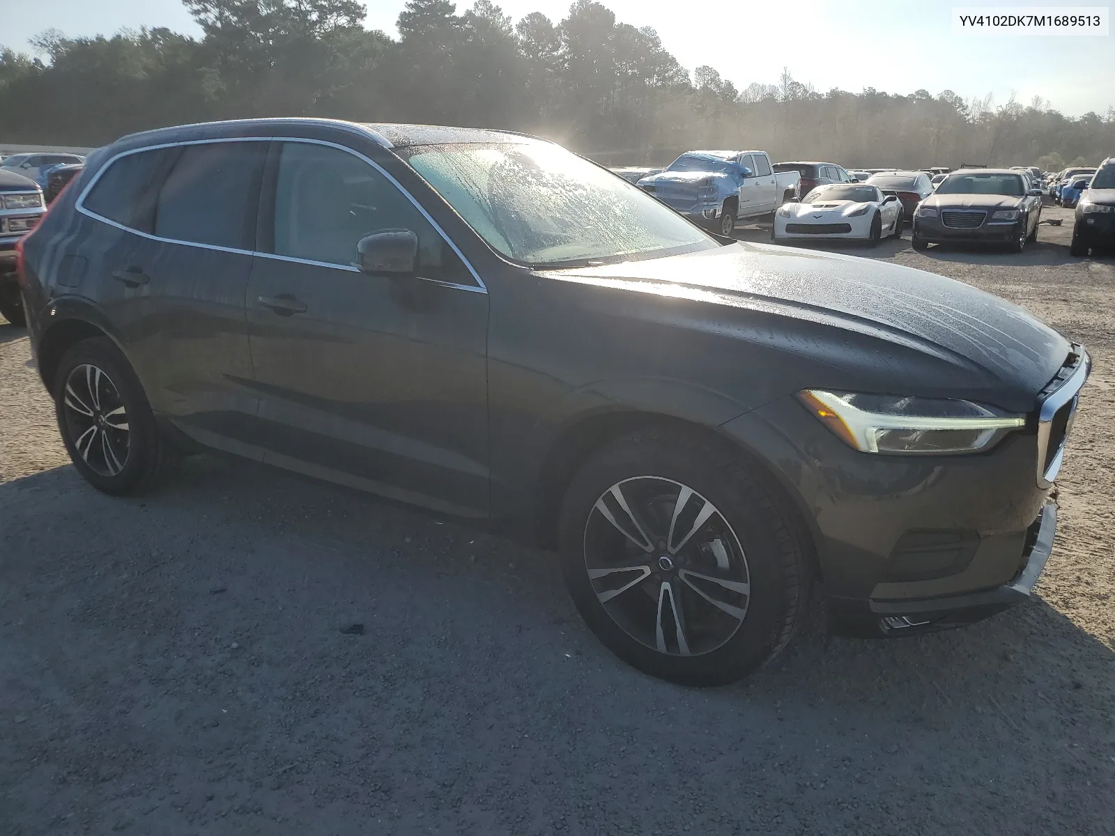 2021 Volvo Xc60 T5 Momentum VIN: YV4102DK7M1689513 Lot: 67357894