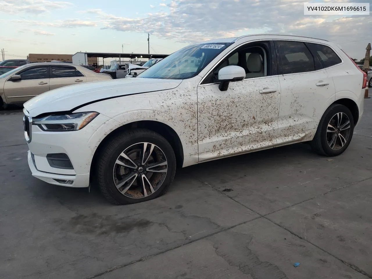 2021 Volvo Xc60 T5 Momentum VIN: YV4102DK6M1696615 Lot: 68041624