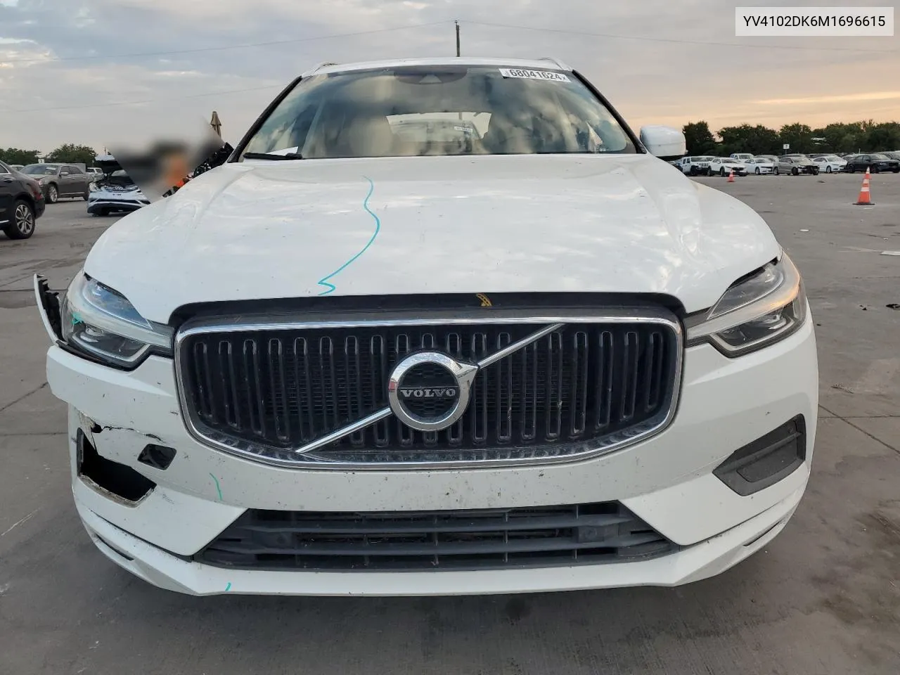 YV4102DK6M1696615 2021 Volvo Xc60 T5 Momentum