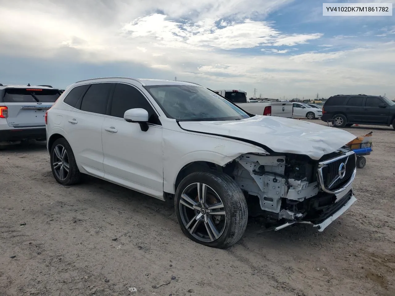 2021 Volvo Xc60 T5 Momentum VIN: YV4102DK7M1861782 Lot: 68628714