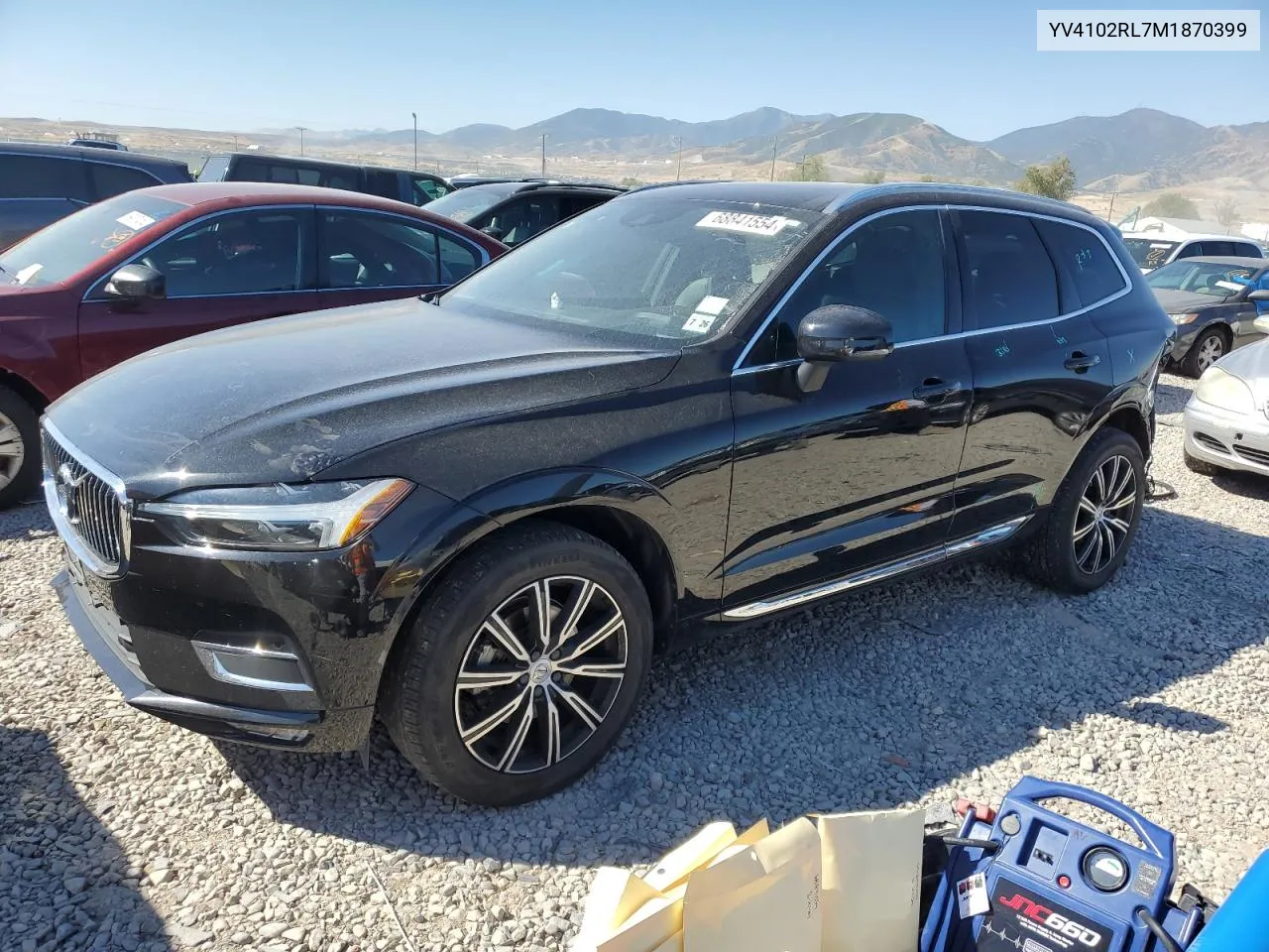 2021 Volvo Xc60 T5 Inscription VIN: YV4102RL7M1870399 Lot: 68841554