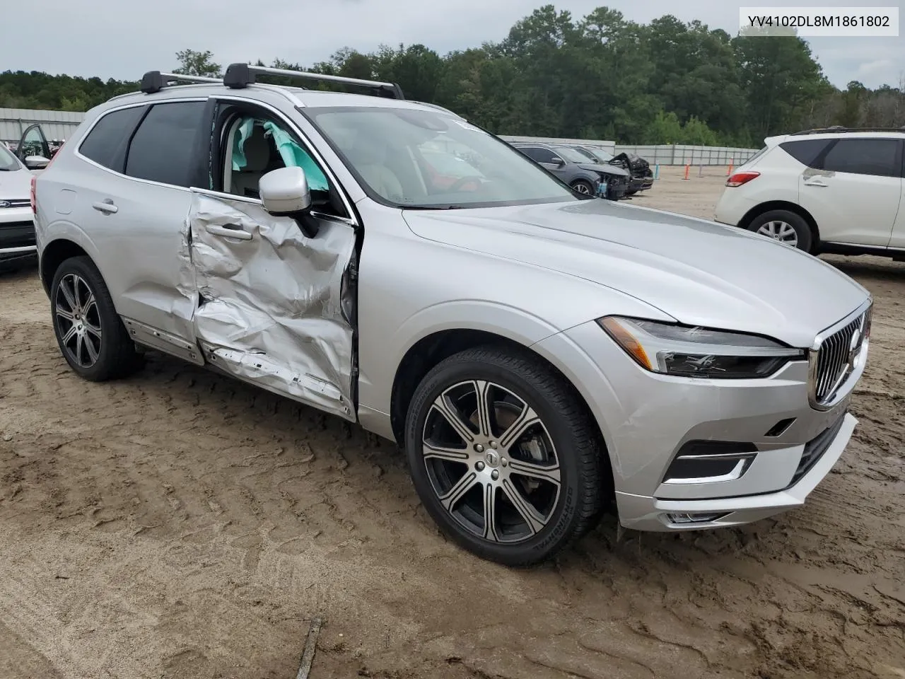 2021 Volvo Xc60 T5 Inscription VIN: YV4102DL8M1861802 Lot: 70500834