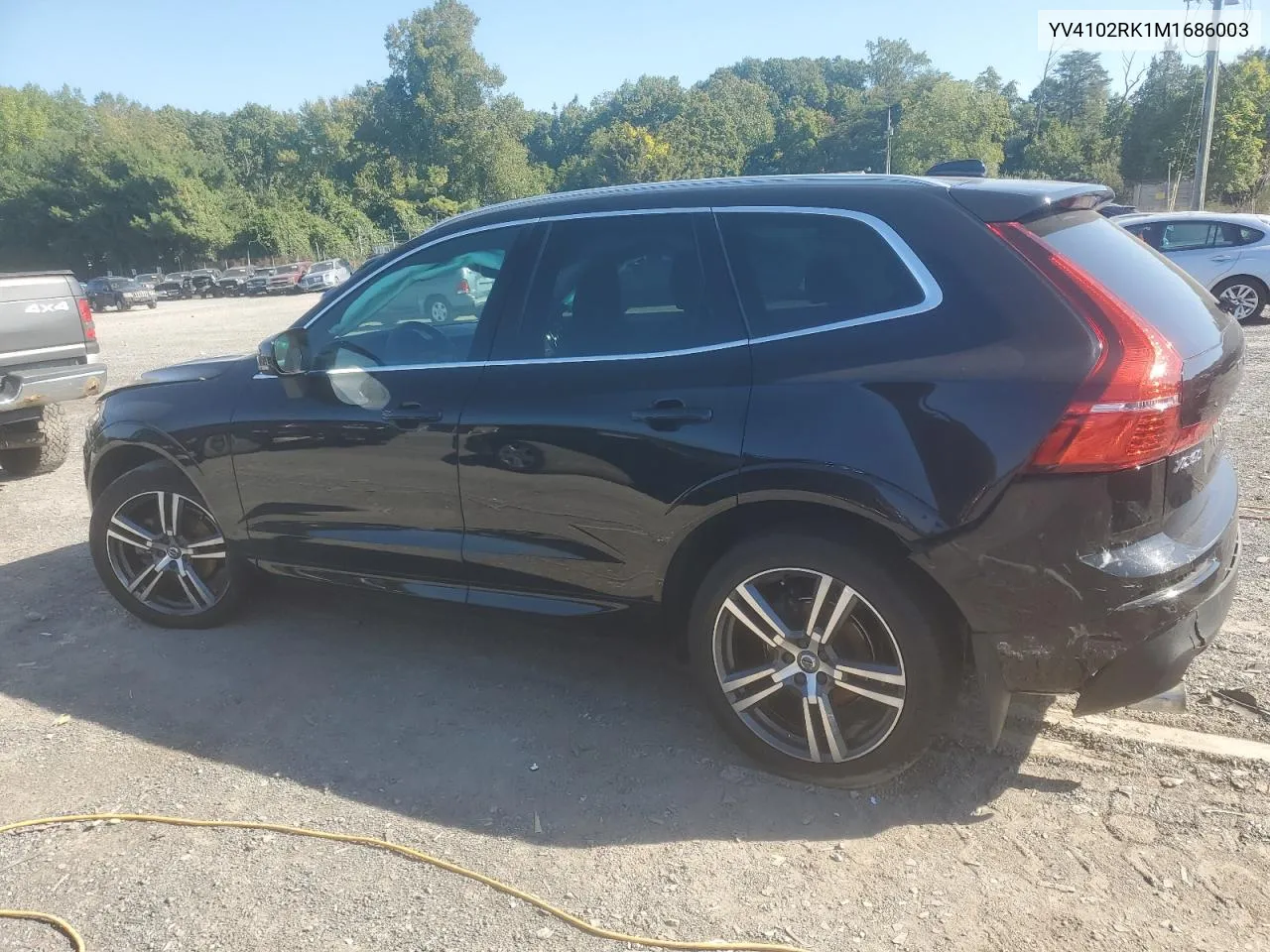 2021 Volvo Xc60 T5 Momentum VIN: YV4102RK1M1686003 Lot: 70827064