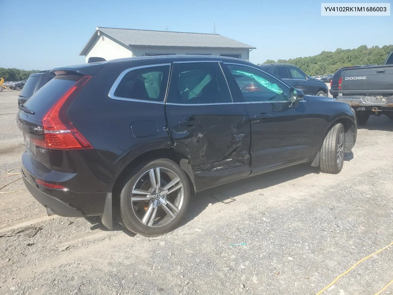 2021 Volvo Xc60 T5 Momentum VIN: YV4102RK1M1686003 Lot: 70827064