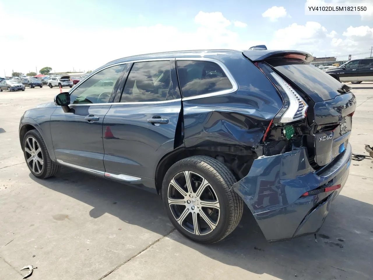 2021 Volvo Xc60 T5 Inscription VIN: YV4102DL5M1821550 Lot: 71951024